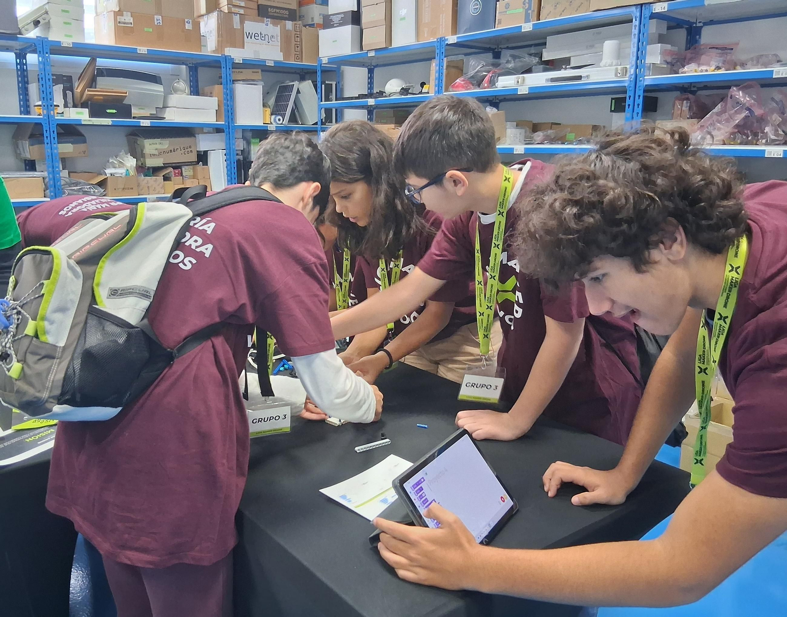 Salesianos se prepara para la liga de drones