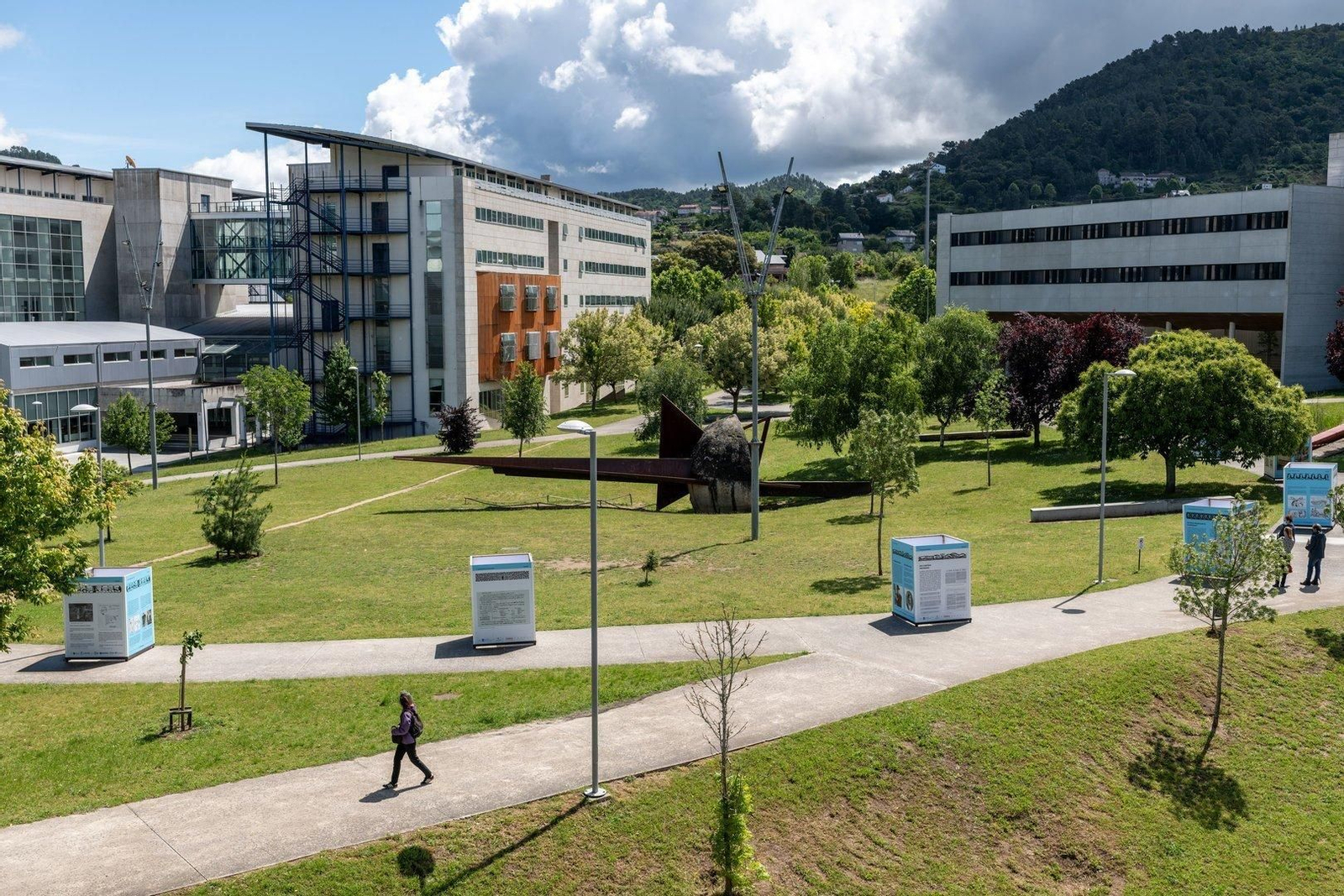 Campus de Ourense (Foto. Archivo).
