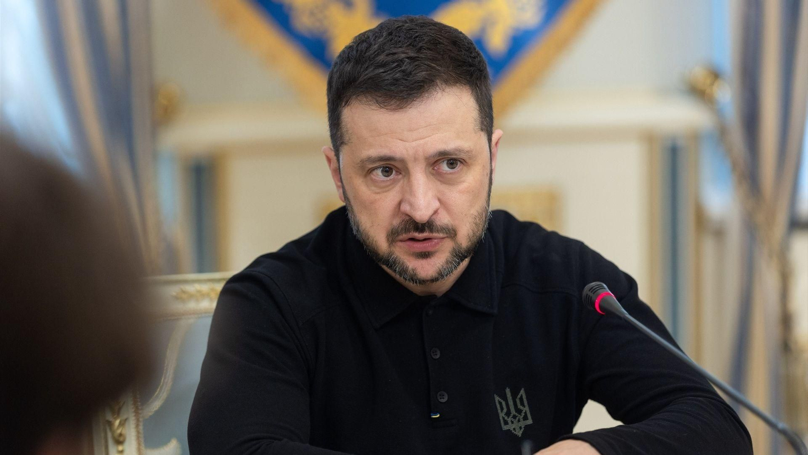 El presidente ucraniano, Vlodomir Zelenski.