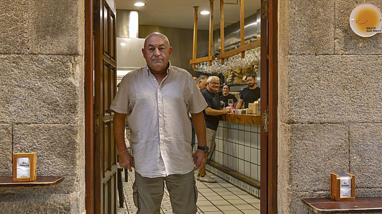 “Pepe Callos”, en la puerta del Fuentefría.