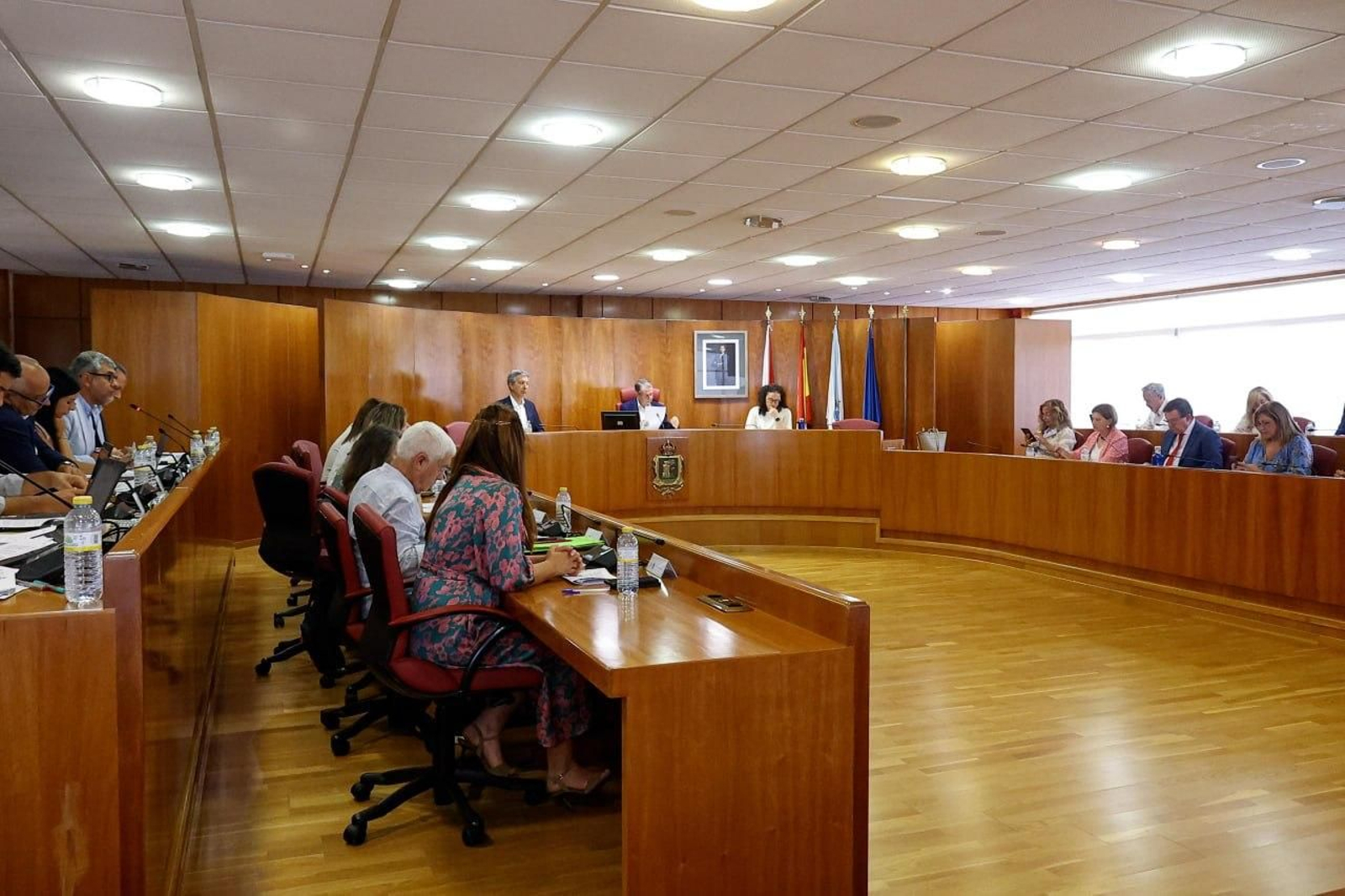 El pleno del Concello de Vigo celebrado este lunes.