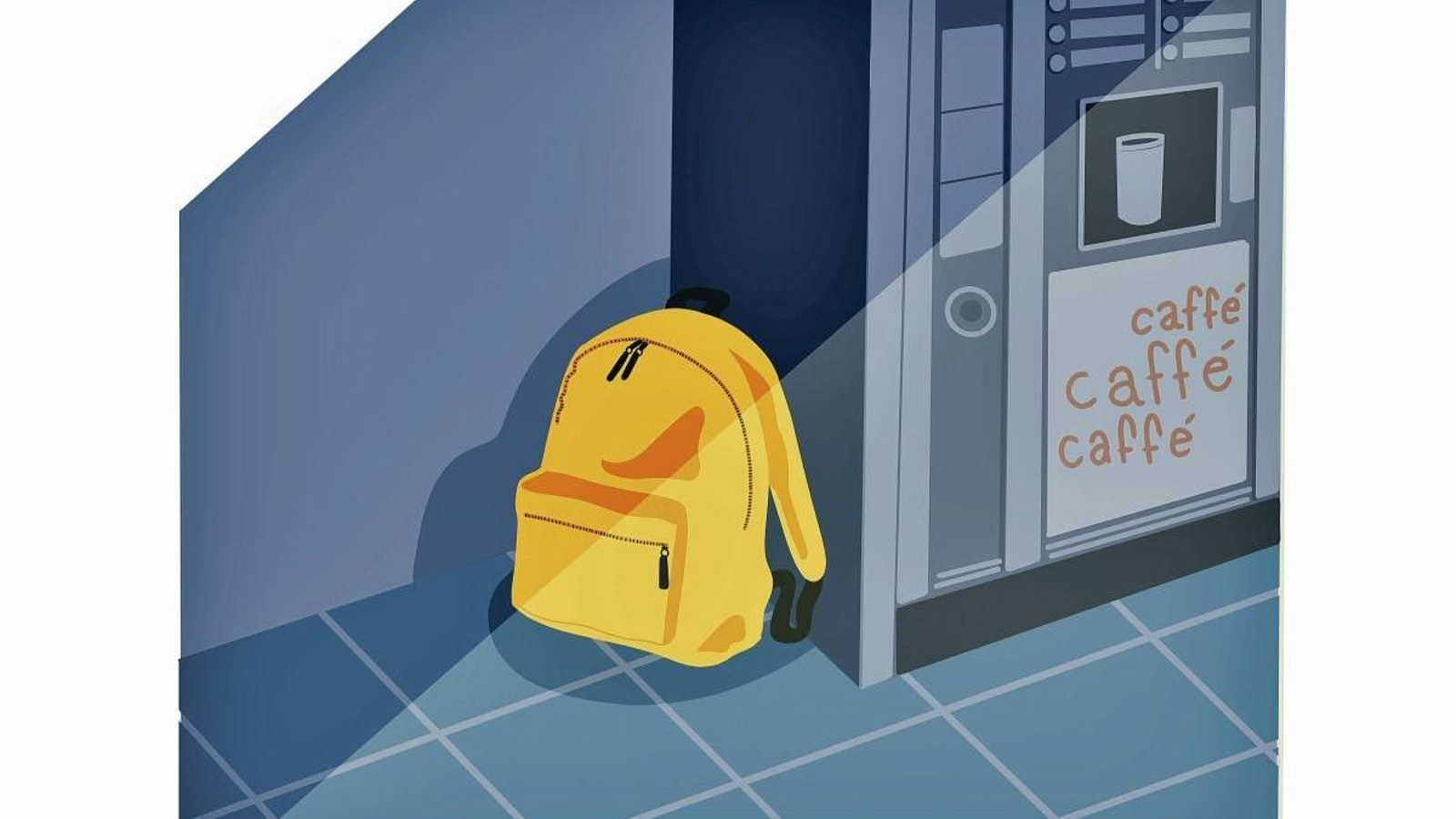 La máquina de vending, que expone la comida falsa que nos hace enfermar.