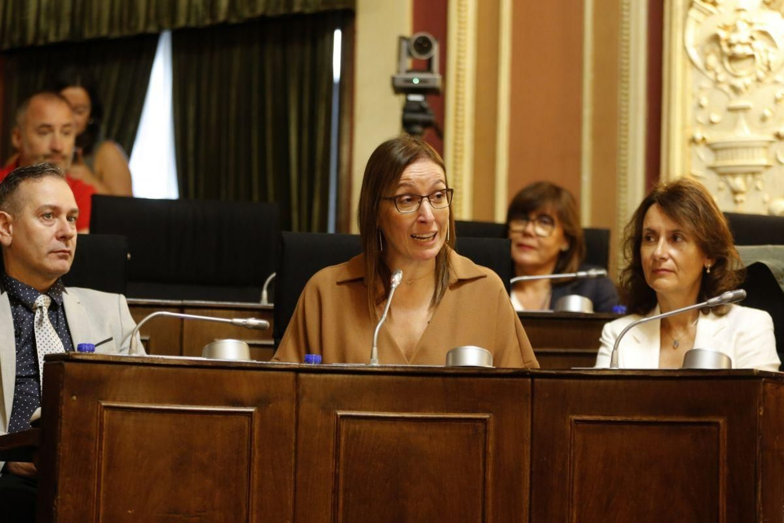 Ana Méndez, Sonia Ogando e Inmaculada Moreiras.