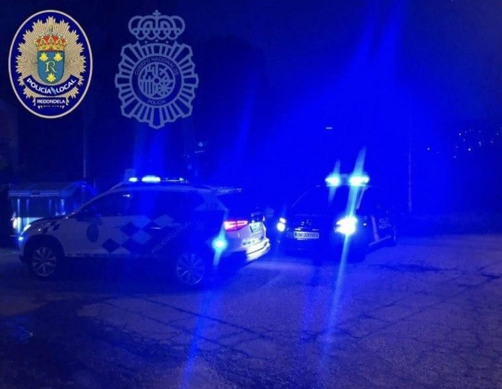 Vehículo de la Policía local de Redondela.