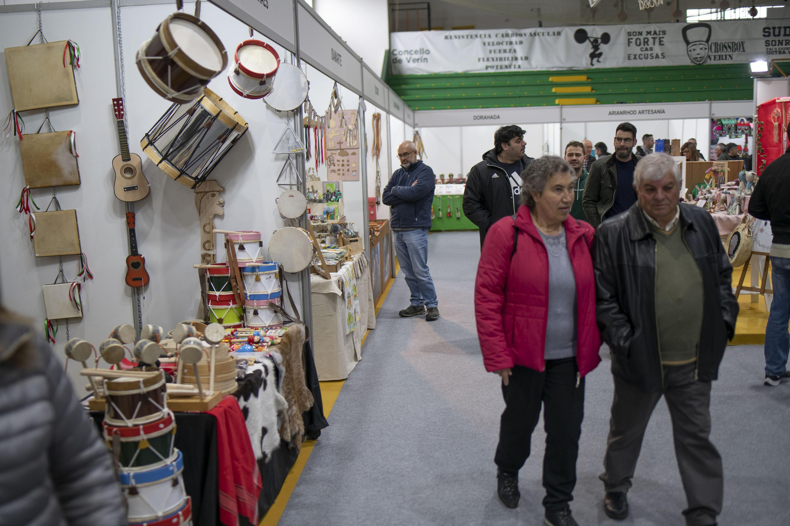 Verín. 25/03/2023. Festividade do San Lázaro en Verín coa celebración da tradicional feira no pavillón dos Deportes.
Foto: Xesús Fariñas