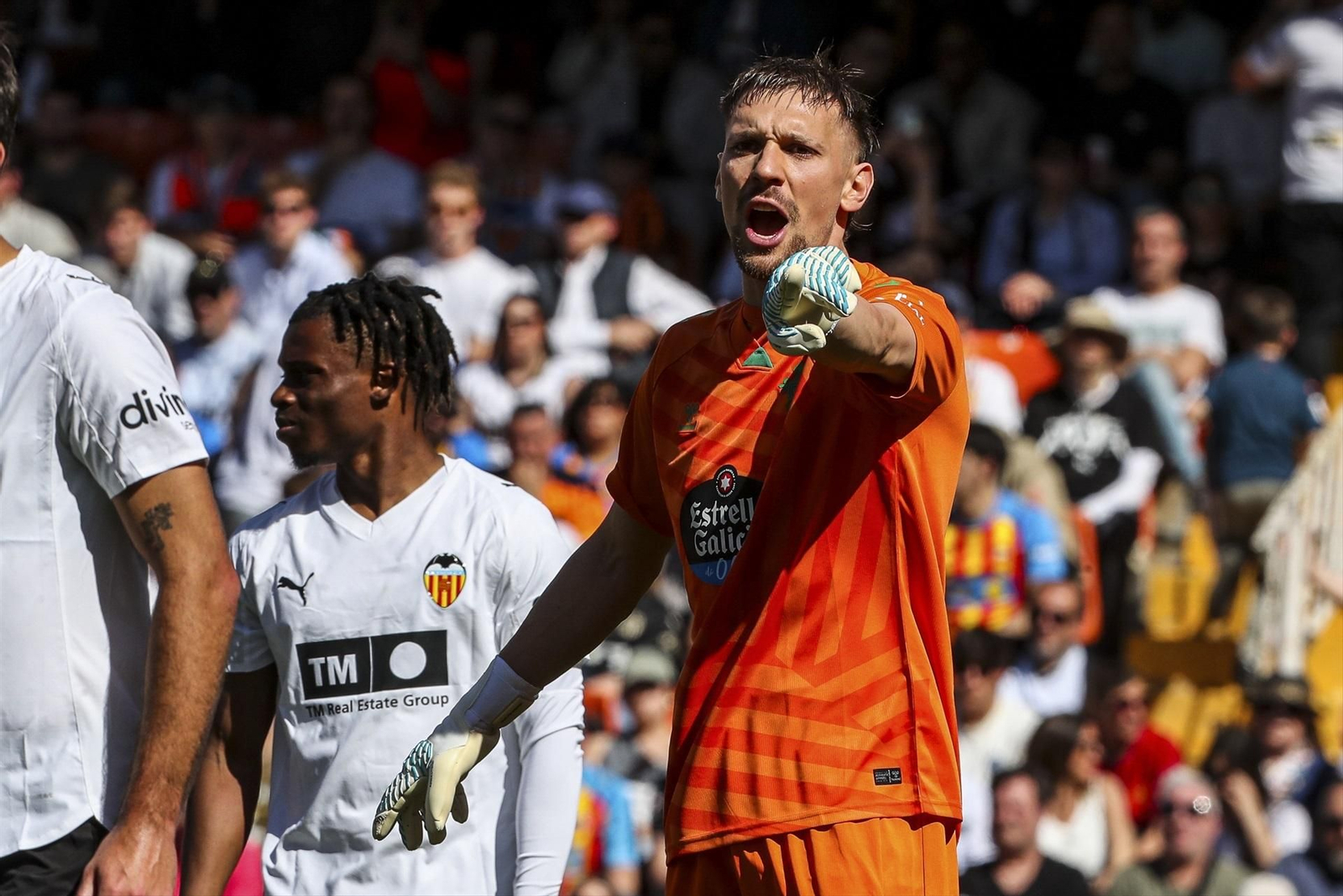 Radu, portero del Celta.