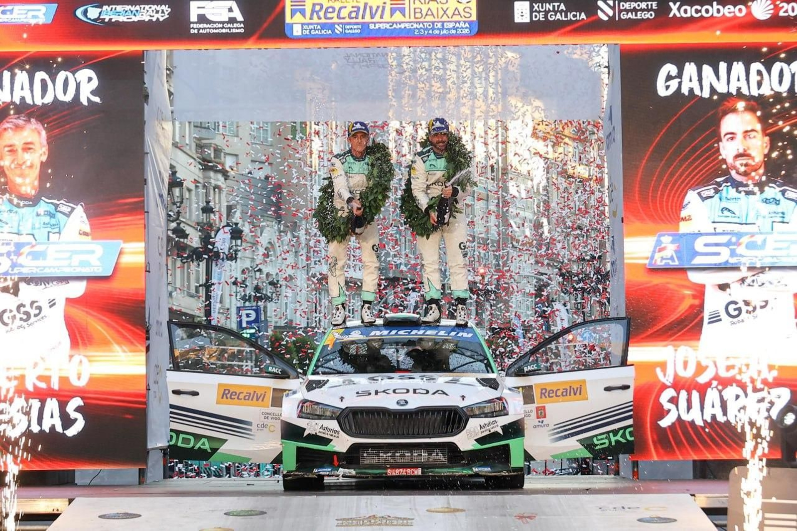 Galería | La jornada decisiva del Rally Rías Baixas 2026