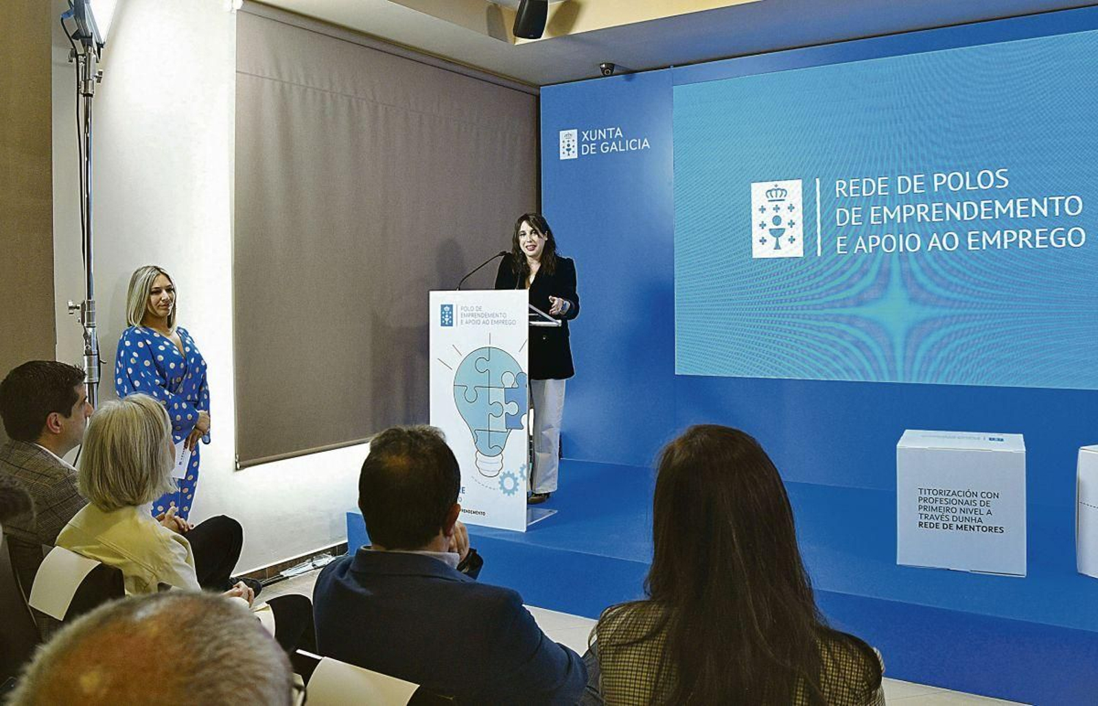 A conselleira de Promoción do Emprego e Igualdade, María Jesús Lorenzana.