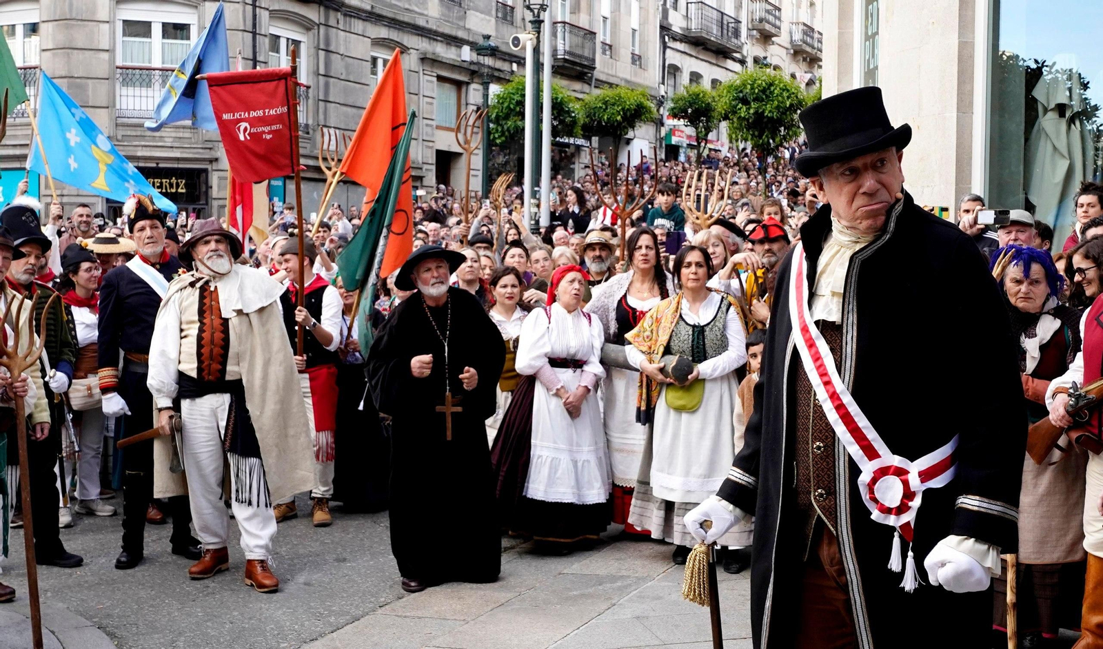 Galería | Vigo revive su heroica Reconquista frente a los franceses