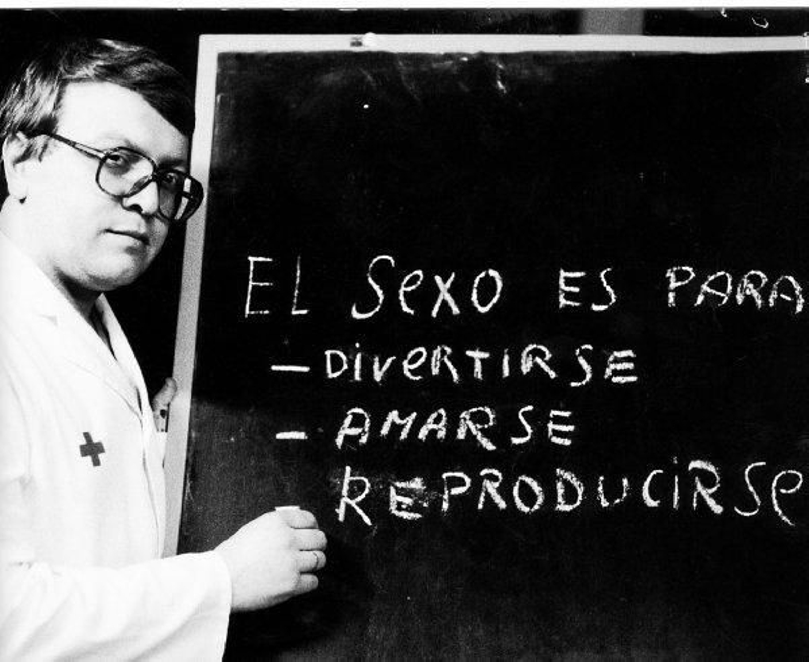 El doctor Doval en el año 1985.