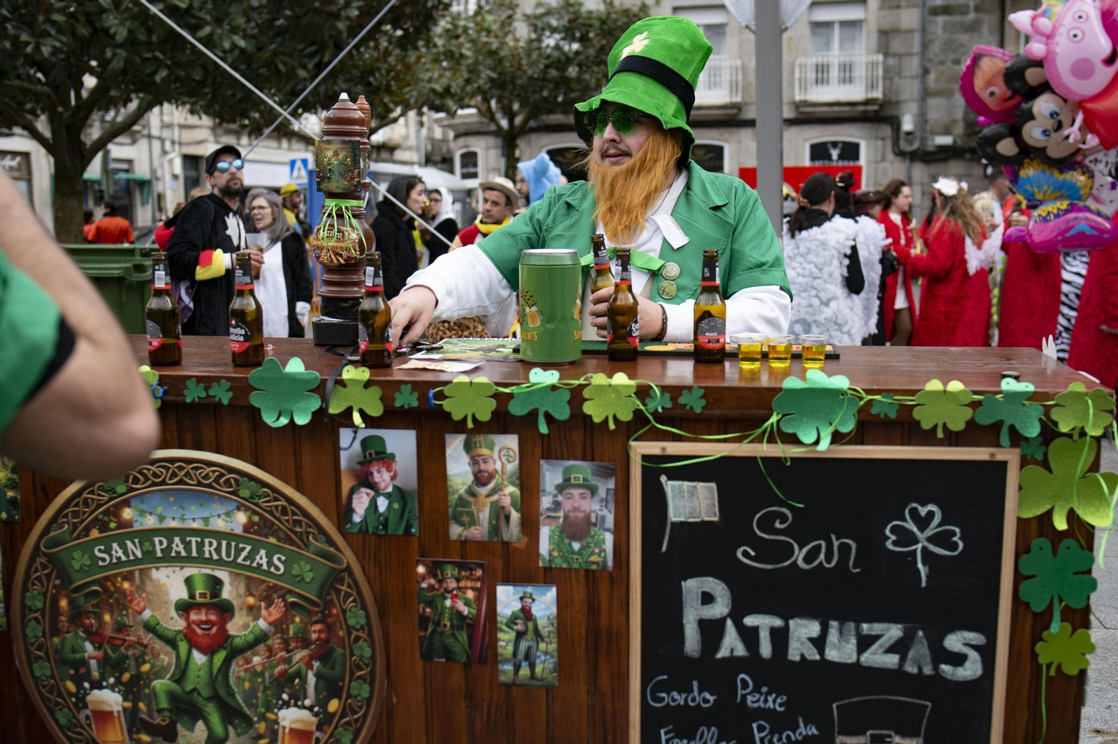 Galería | El sol hace acto de presencia en la mañana de sábado de Entroido de Xinzo de Limia