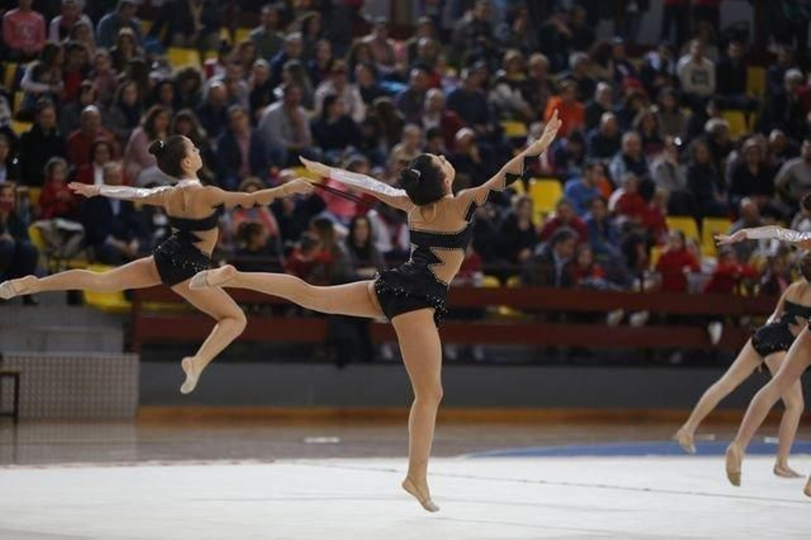 Ourense. 14/04/18. Torneo de primavera de Gimnasia Rítmica en Os Remedios.
Foto: Xesús Fariñas