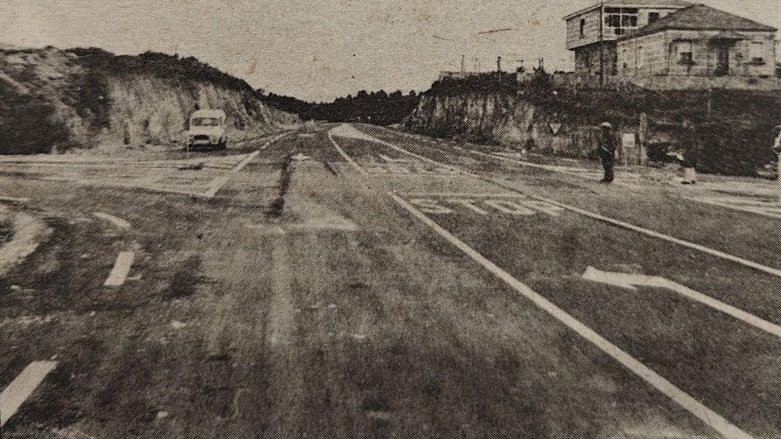 Parte del tramo inaugurado.