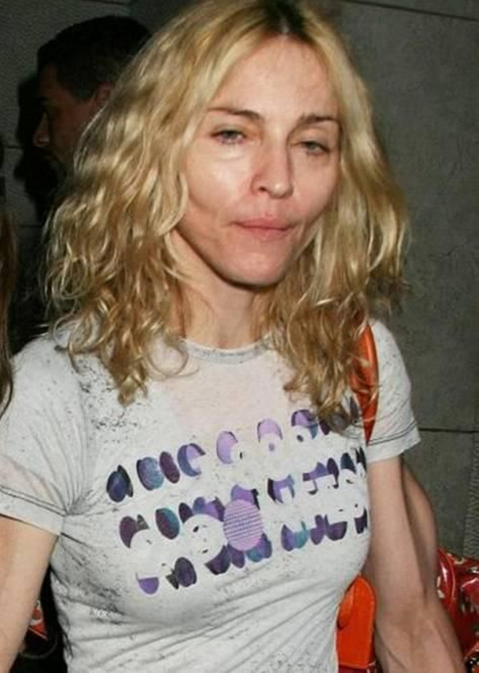 Madonna sin maquillaje