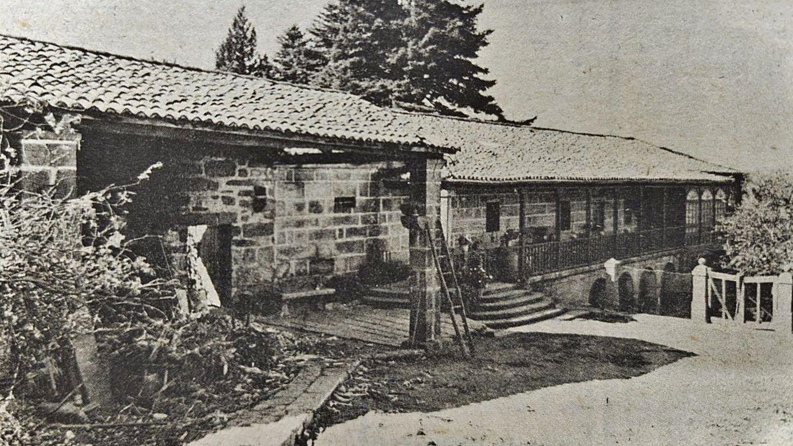 El Pazo de Trasalba donde don Ramón pasaba los veranos.