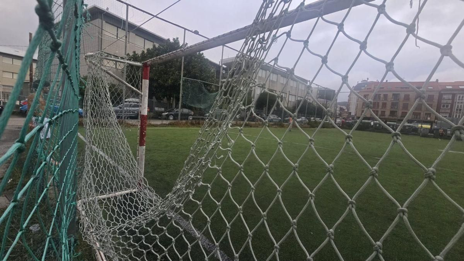 El estado deplorable del campo.