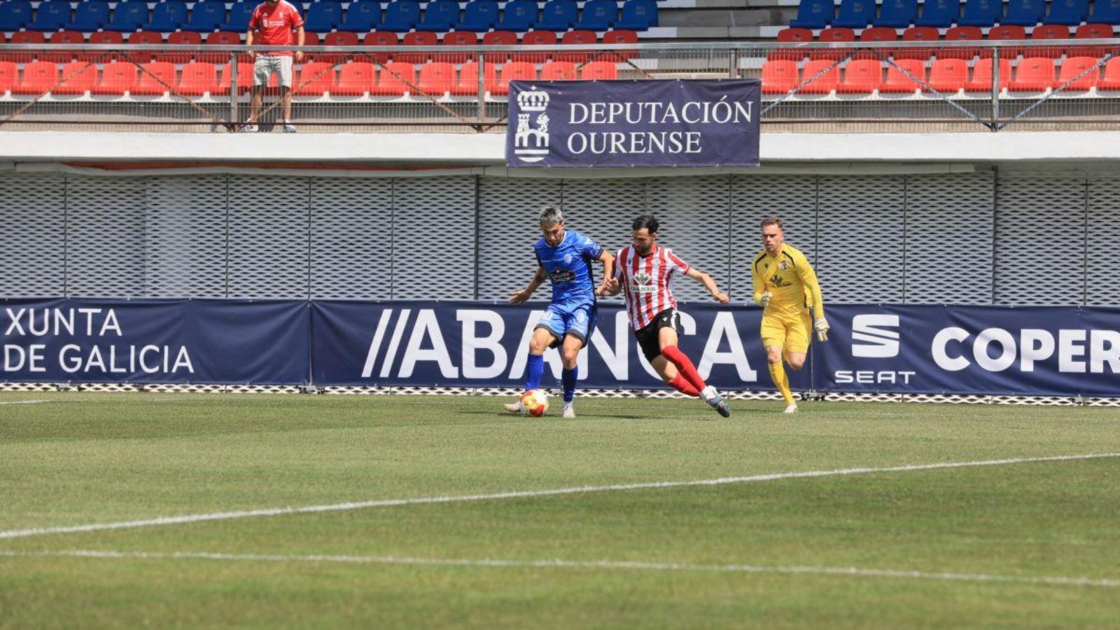 El delantero Martín Ochoa.