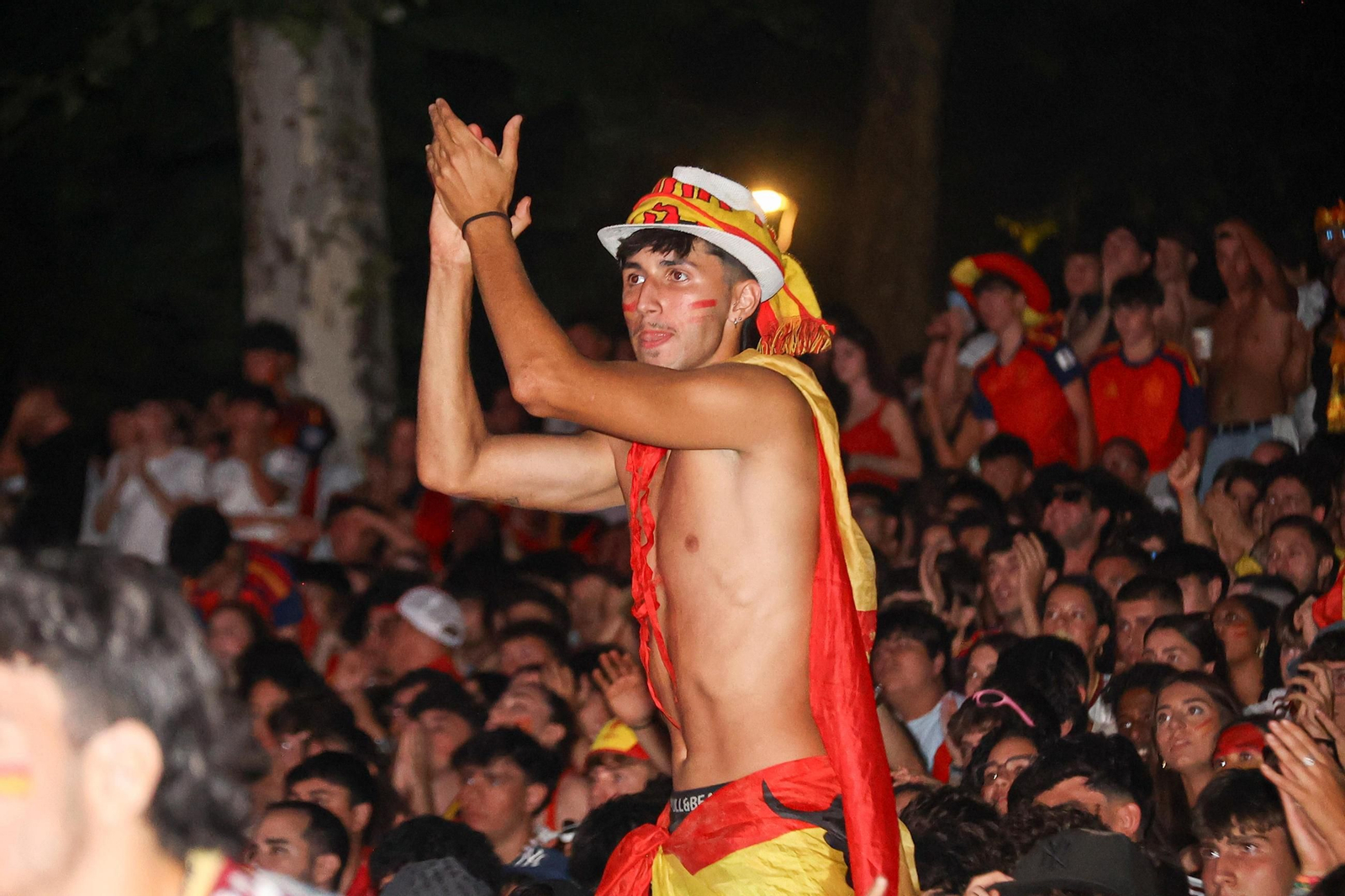 Galería | Vigo celebra la victoria de España en el Mundial 2026