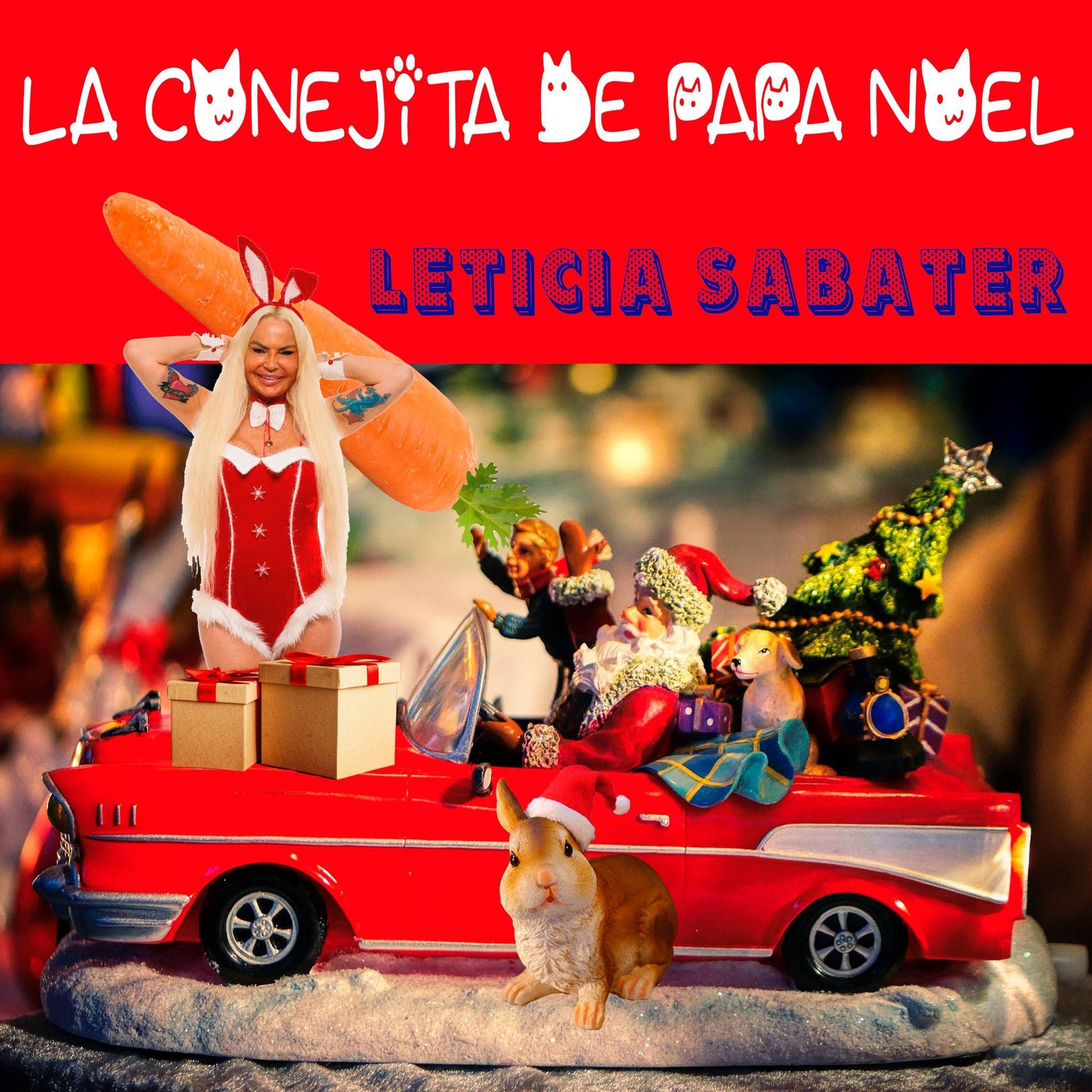 'La conejita de Papá Noel", el nuevo tema de Leticia Sabater