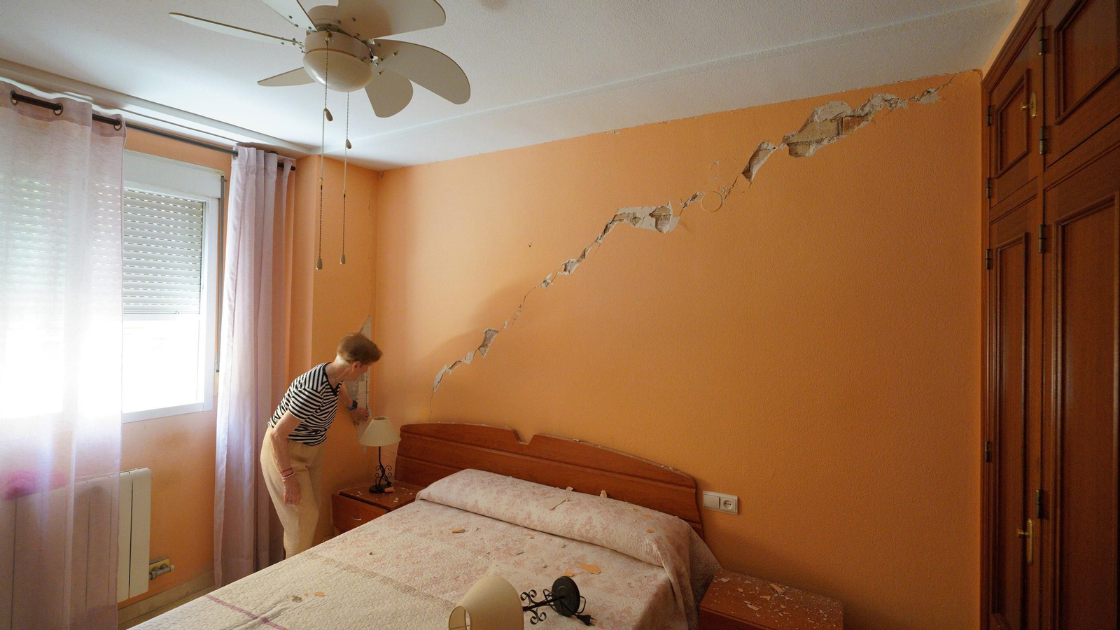 Imágenes de los destrozos causado por un terremoto en Granada