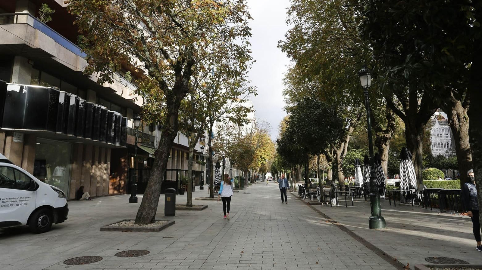 La llamada de emergencia se realizó desde un piso de Plaza de Compostela.