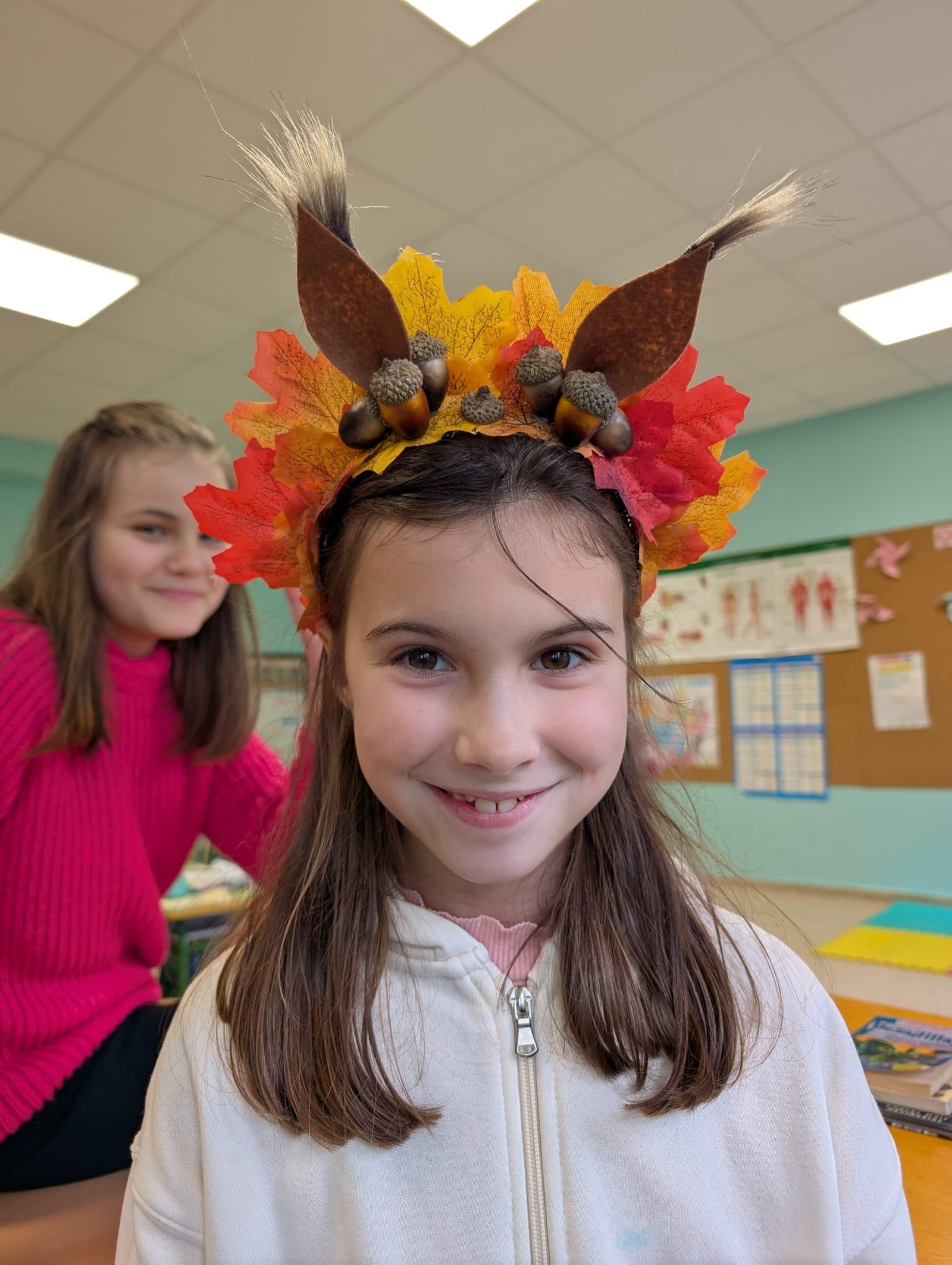 O Entroido no colexio de Sarreaus