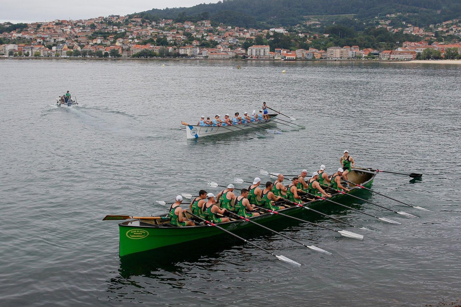 Bandera de Samertolameu de traineras.