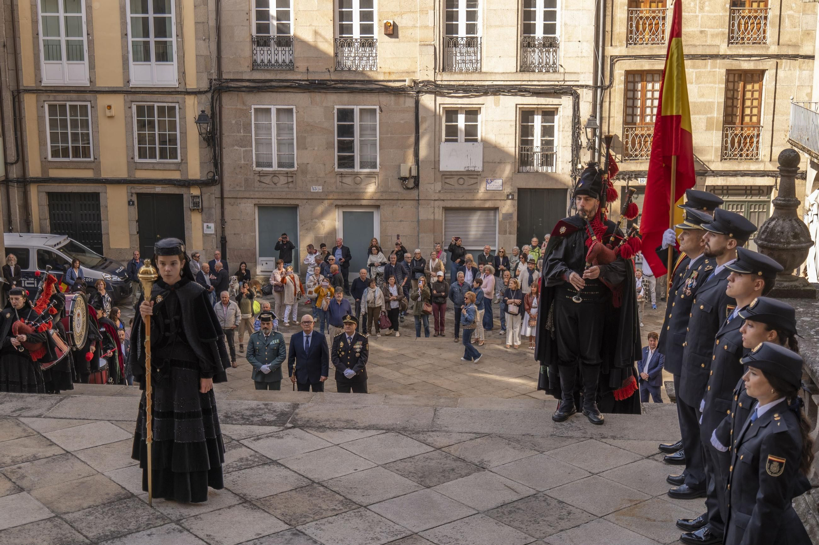Galería | La Policía Nacional celebra en Ourense a, los ángeles custodios, su patrón