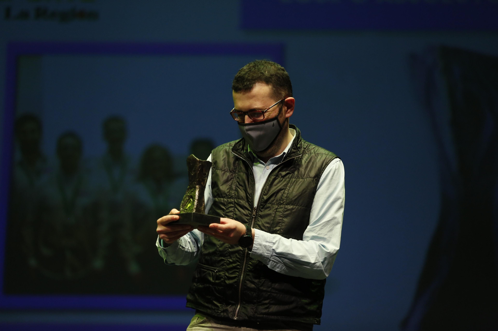 Elías González, presidente del Xadrez Ourense, el mejor club absoluto.