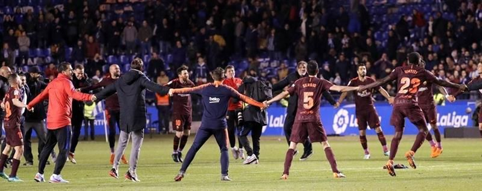 El Barça campeón de Liga 30