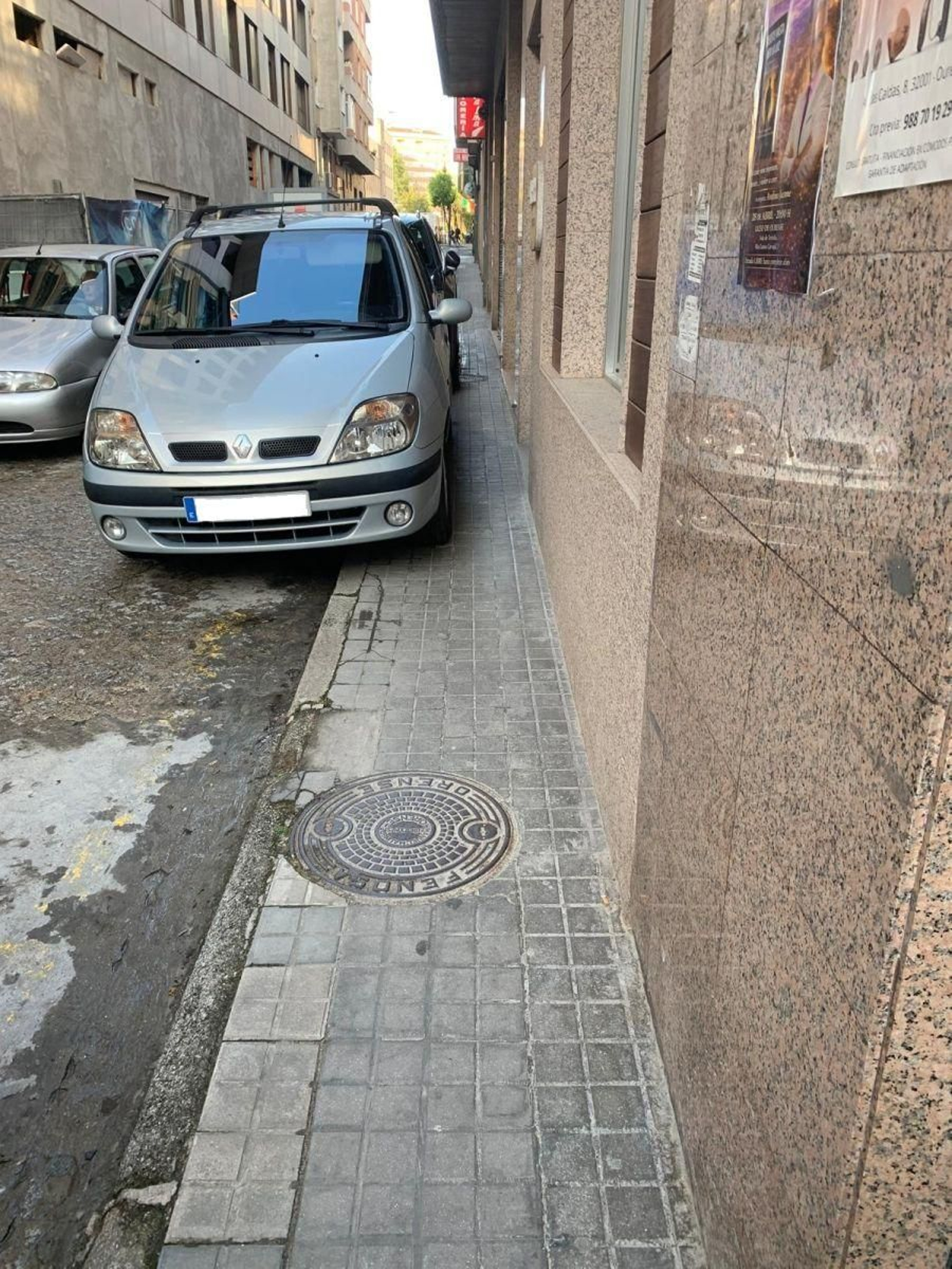 Unha rúa intransitable
