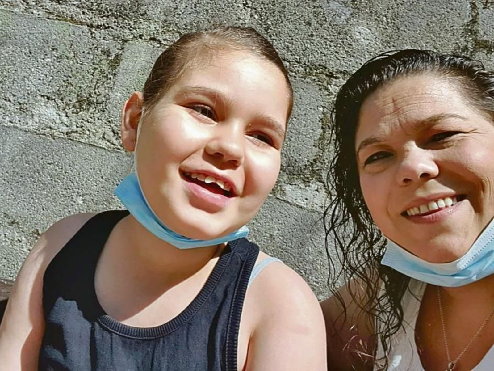 Daniela Rodríguez y su madre, María José Rivera.