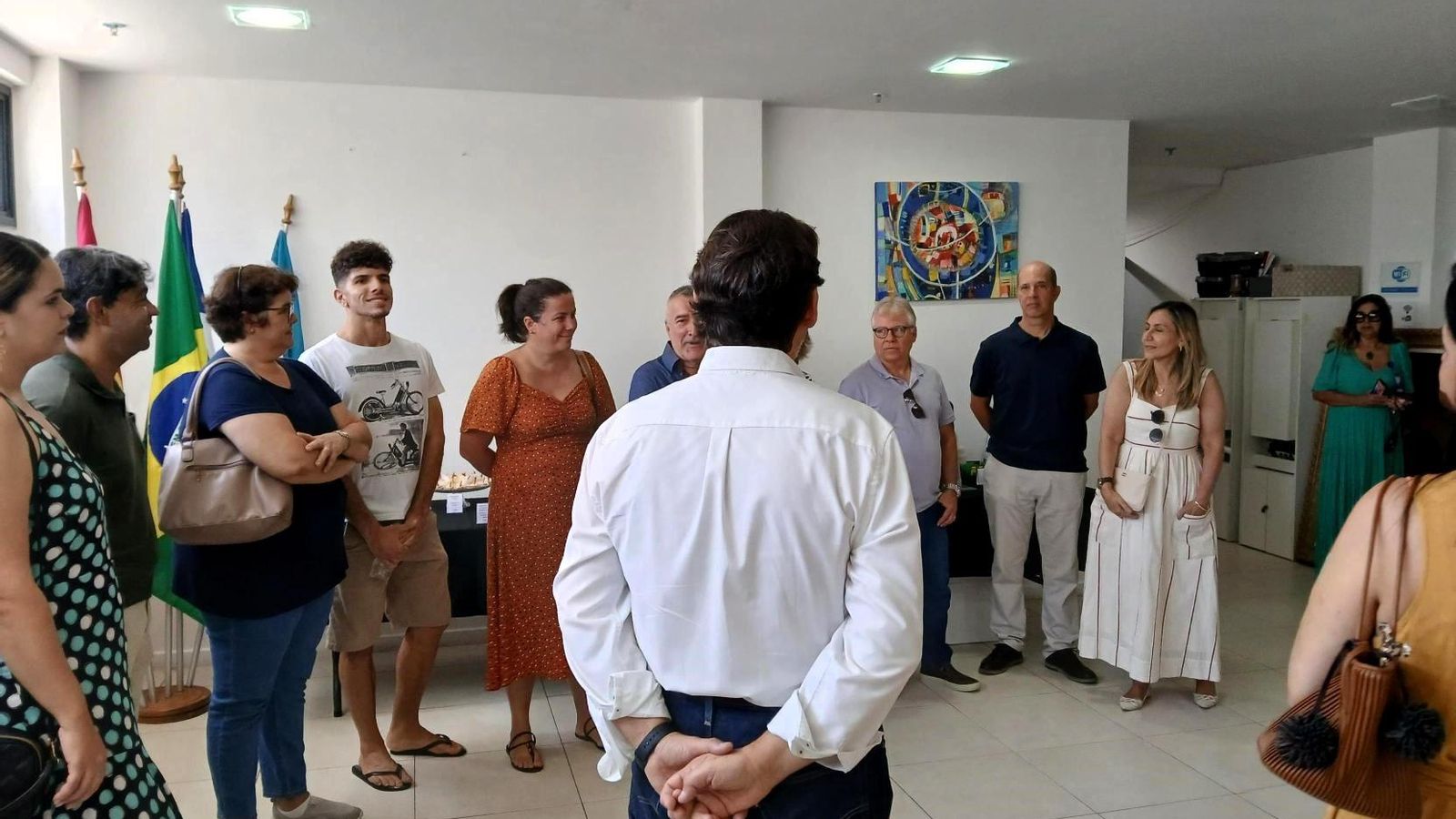 Miranda explicó las medidas al retorno de la Xunta