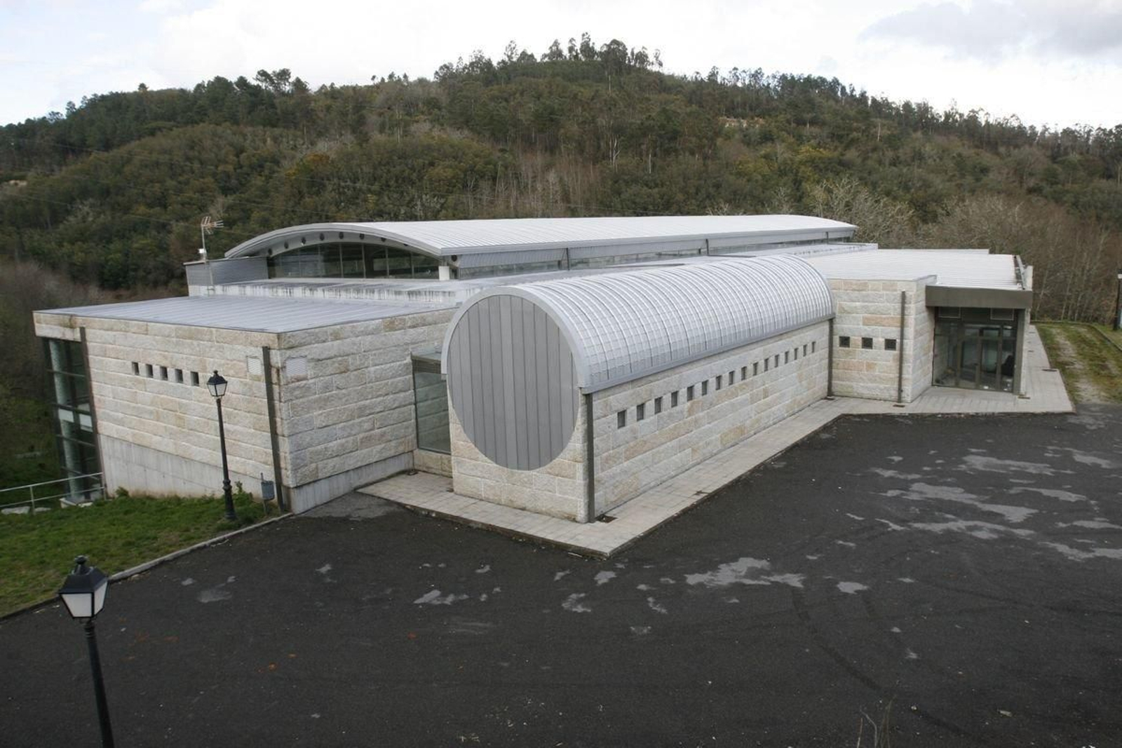 Nuevo balneario de Berán, en el municipio de Leiro.