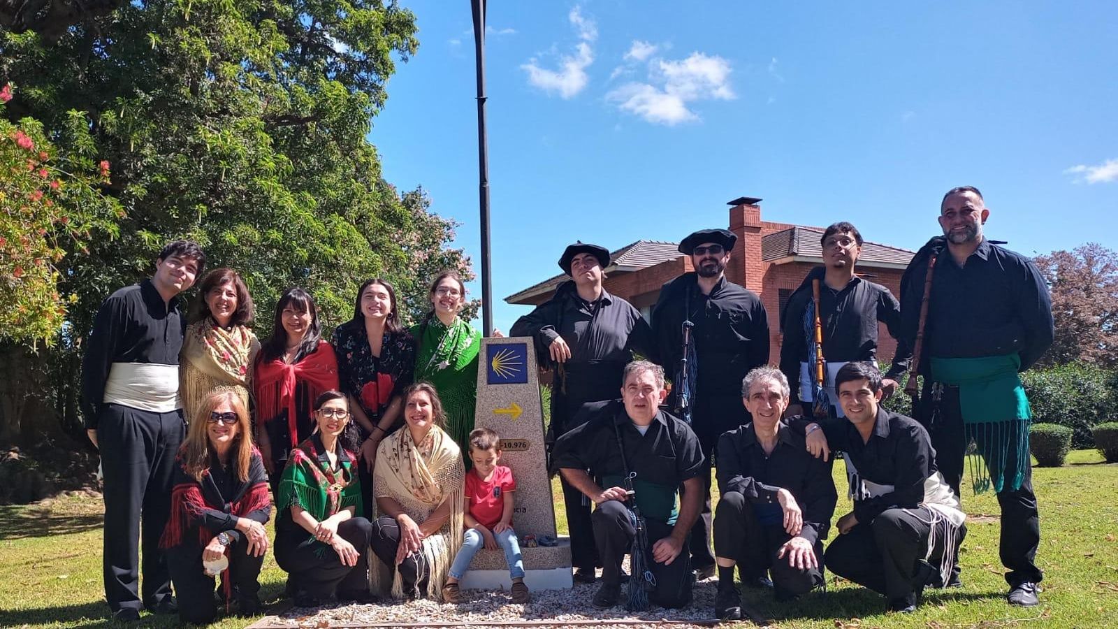 Marzo de 2024, con la Agrupación Lembranzas do Deza, en Chascomúsm Provincia de Buenos Aires.