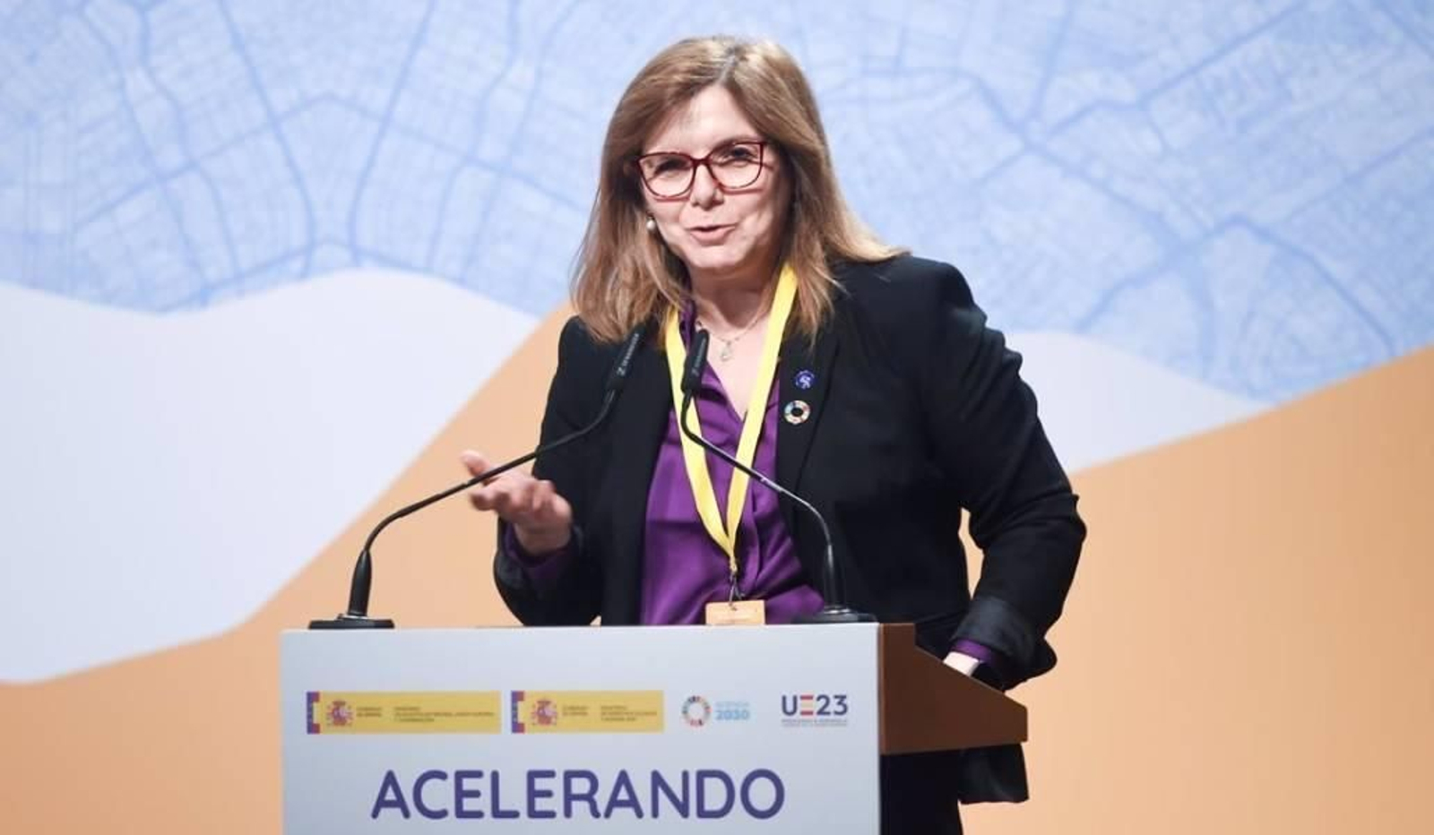 La secretaria de Estado de Migraciones, Pilar Cancela.