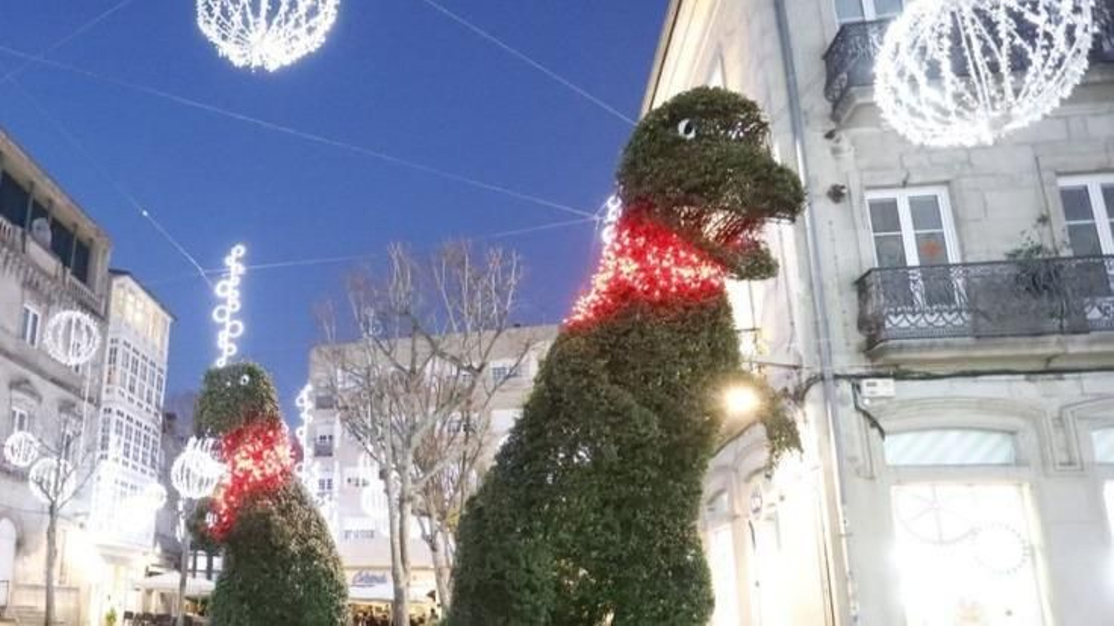El Dinoseto de Vigo, en una edición pasa de la Navidad.
