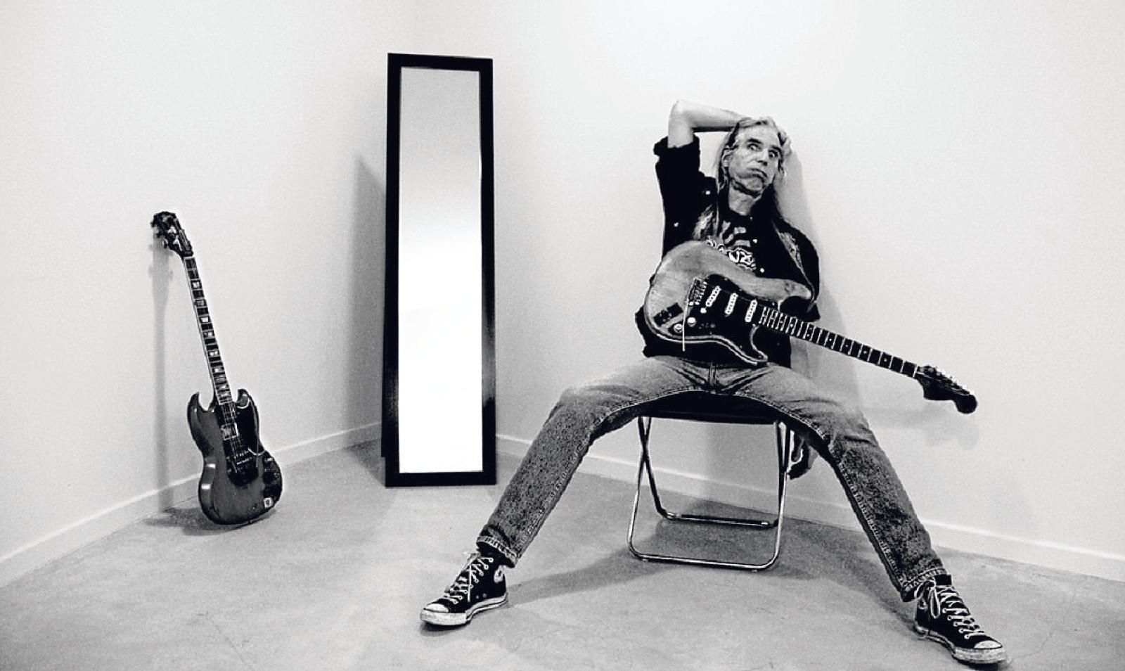 El rockero Salvador Domínguez (Foto: Jorge Ontalba)