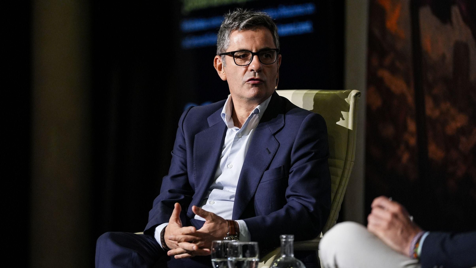 El ministro de la Presidencia, Justicia y Relaciones con las Cortes, Félix Bolaños.