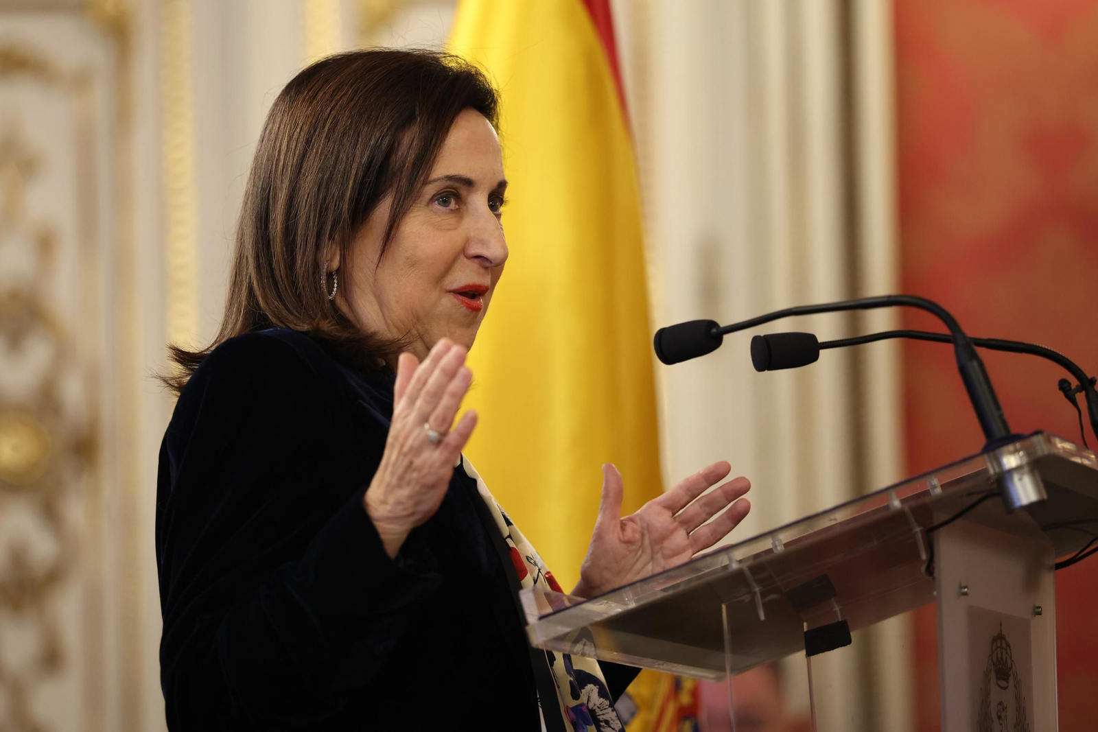 La ministra de Defensa, Margarita Robles