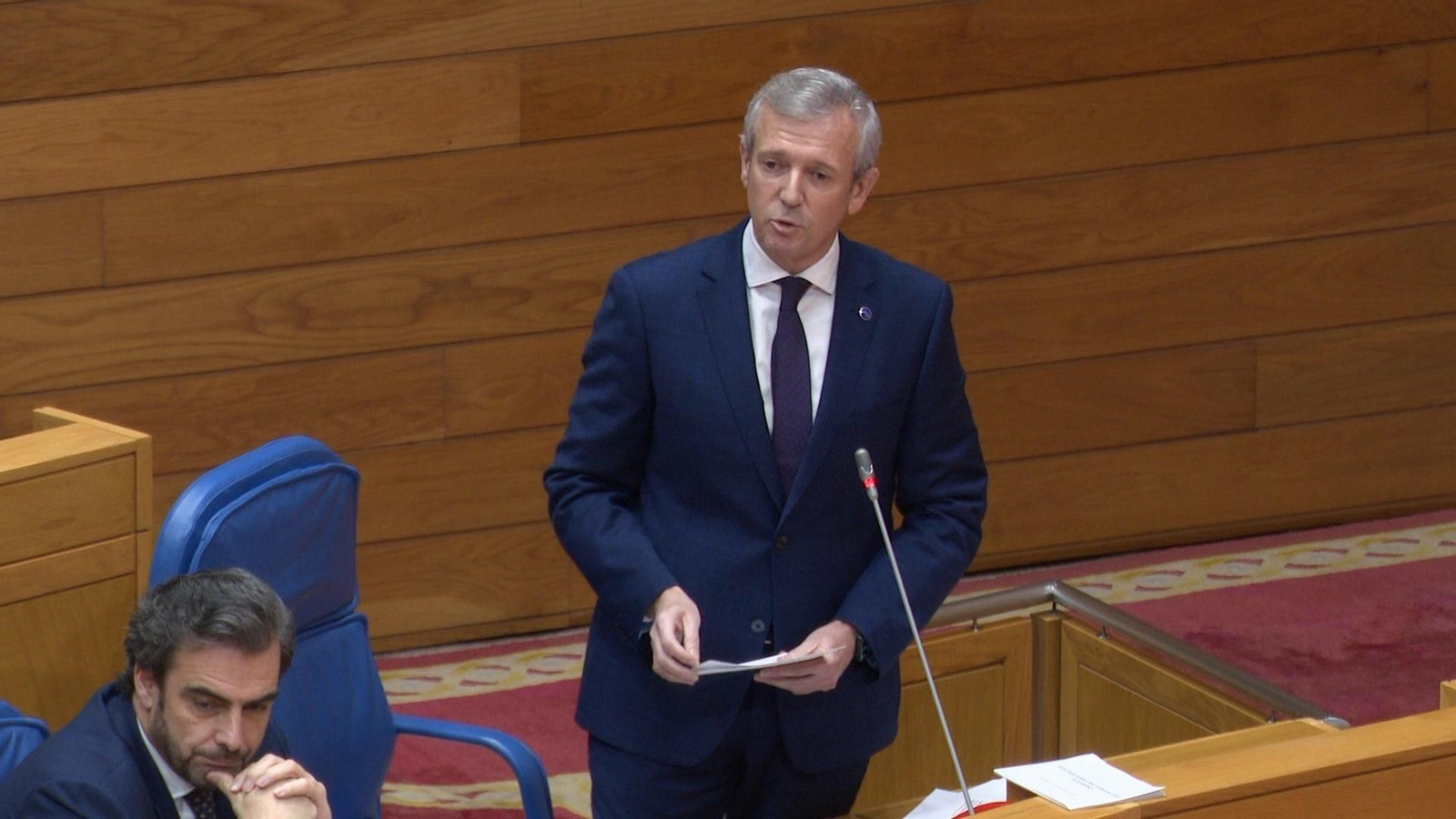 Alfonso Rueda ha anunciado hoy que la Xunta seguirá bonificando el transporte público.