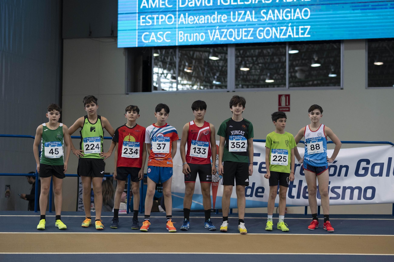 Galería | La cantera del atletismo gallego brilla y disfruta en Expourense