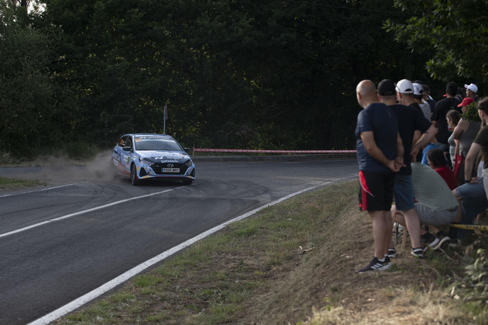 Galería | El tramo San Amaro-Cenlle estuvo lleno de velocidad en el Rally de Ourense, en fotos