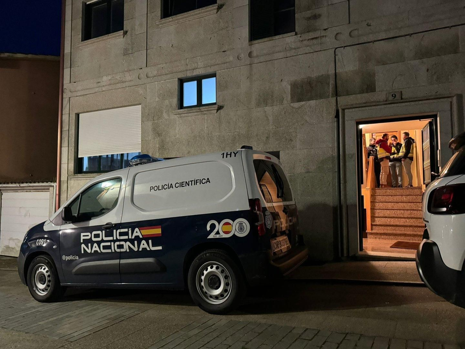 Crimen machista en Ribeira. (Foto: Alberte)