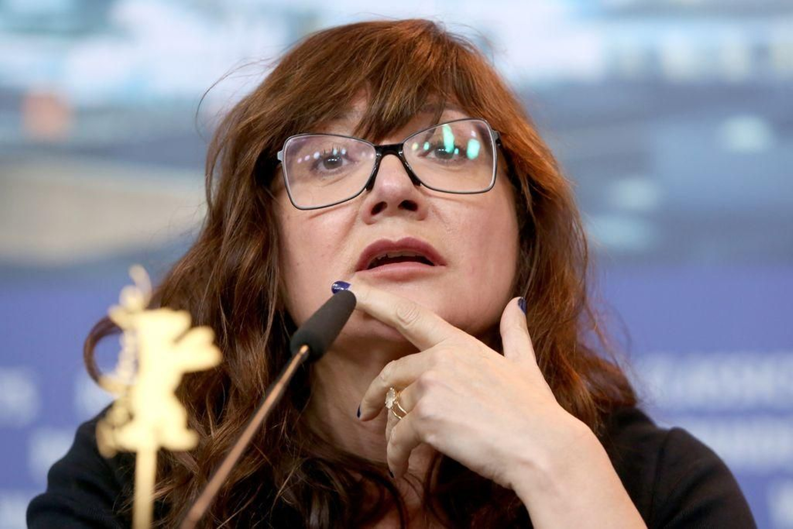 La directora de cine Isabel Coixet, en una comperecencia pública.