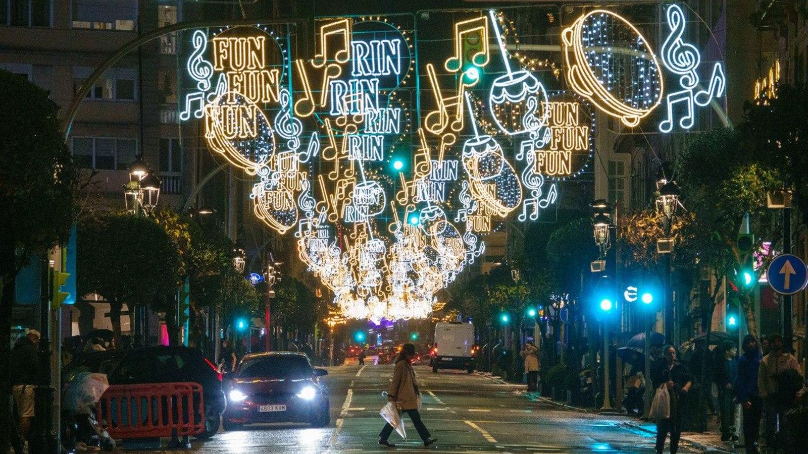 Galería | Vigo se ilumina con las luces de Navidad 2025