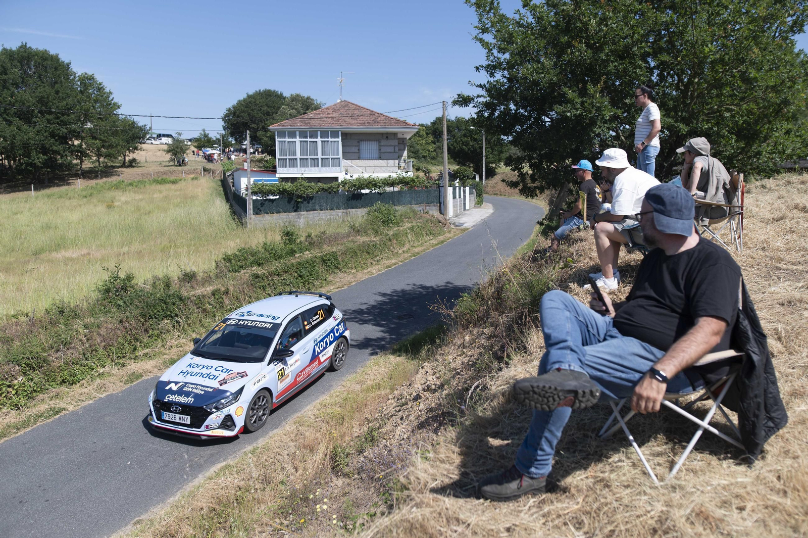 Galería | A Merca y Celanova disfrutan un año más de un tramo del Rally de Ourense, en fotos