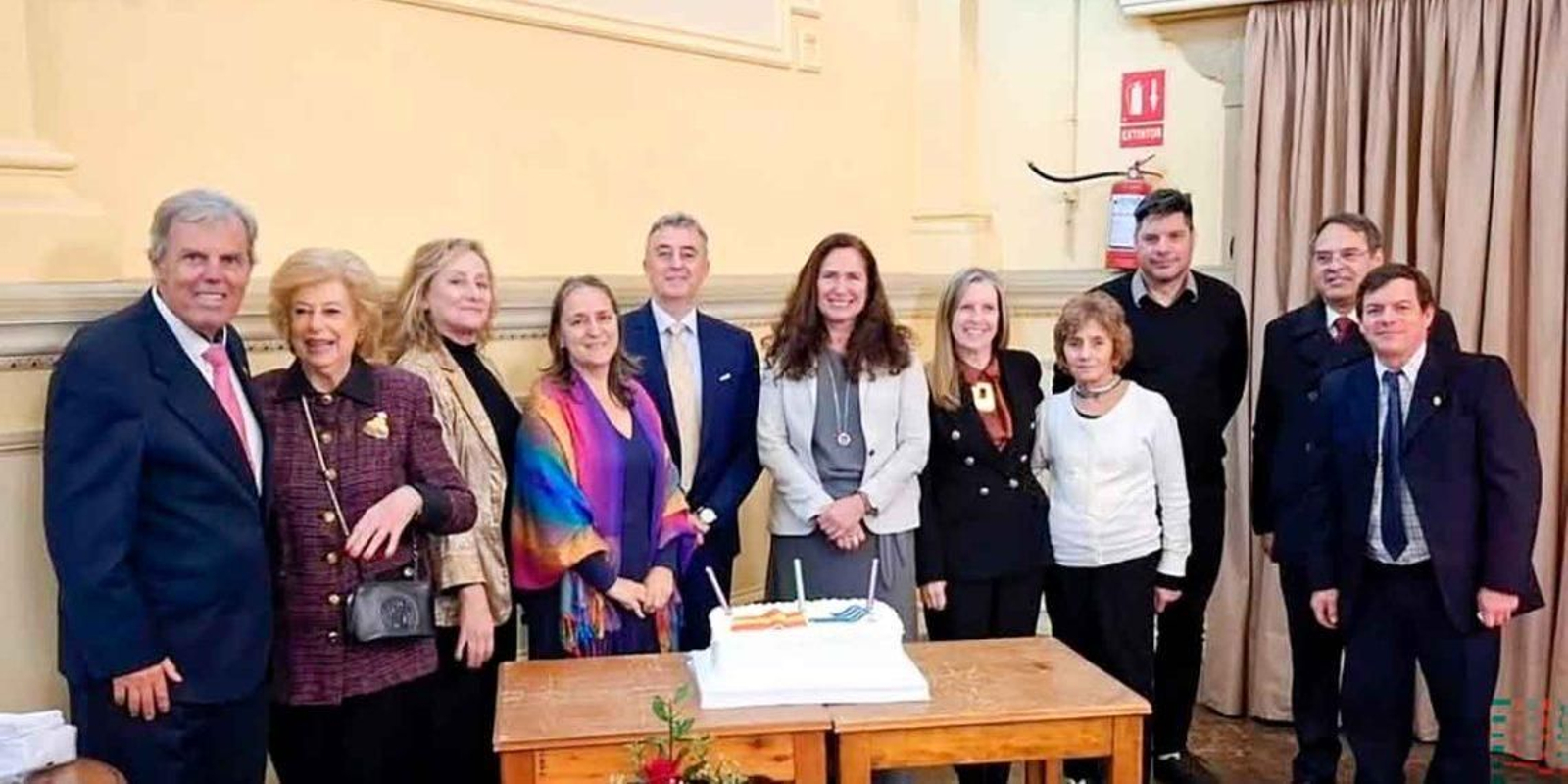 La Federación de Instituciones Españolas durante la celebración de su 59 aniversario