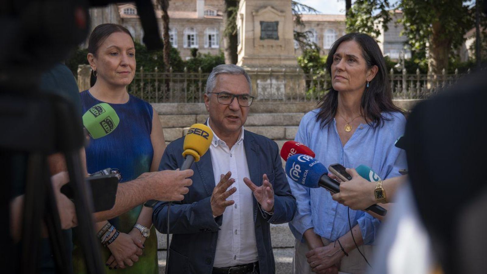Luis Menor, presidente de la Diputación de Ourense.