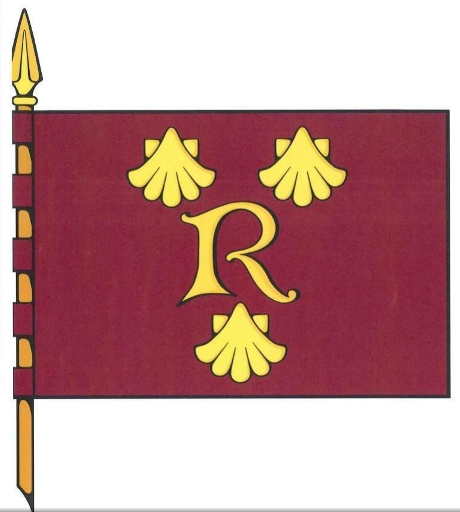 La nueva bandera incluye algunos símbolos del escudo redondelano.